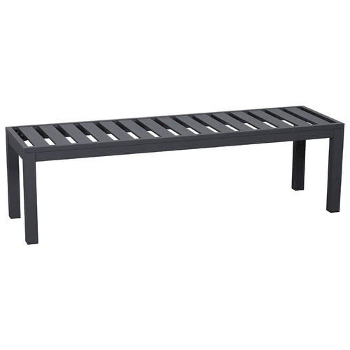 3 seater aluminium garden bench hot sale